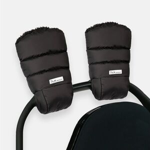 7AM Warmmuffs+ Stroller Hand Muffs in Black Plush 🖤 NWT